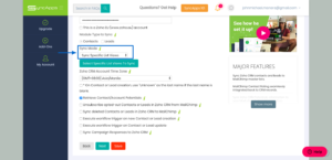 Zoho CRM List View Flow