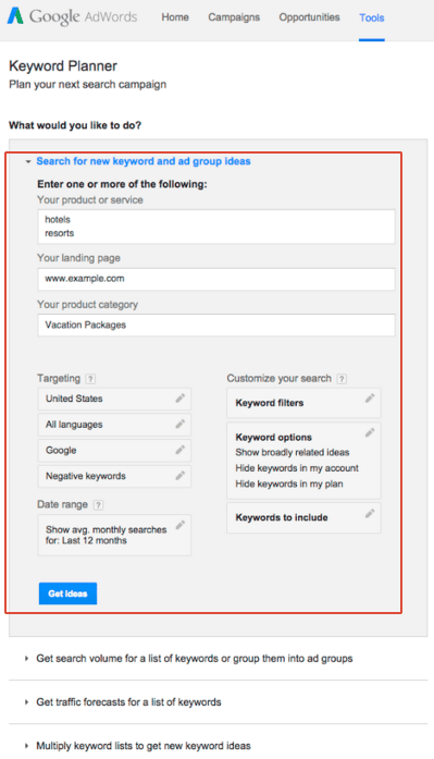 Helpful tools For Identifying Right Keywords