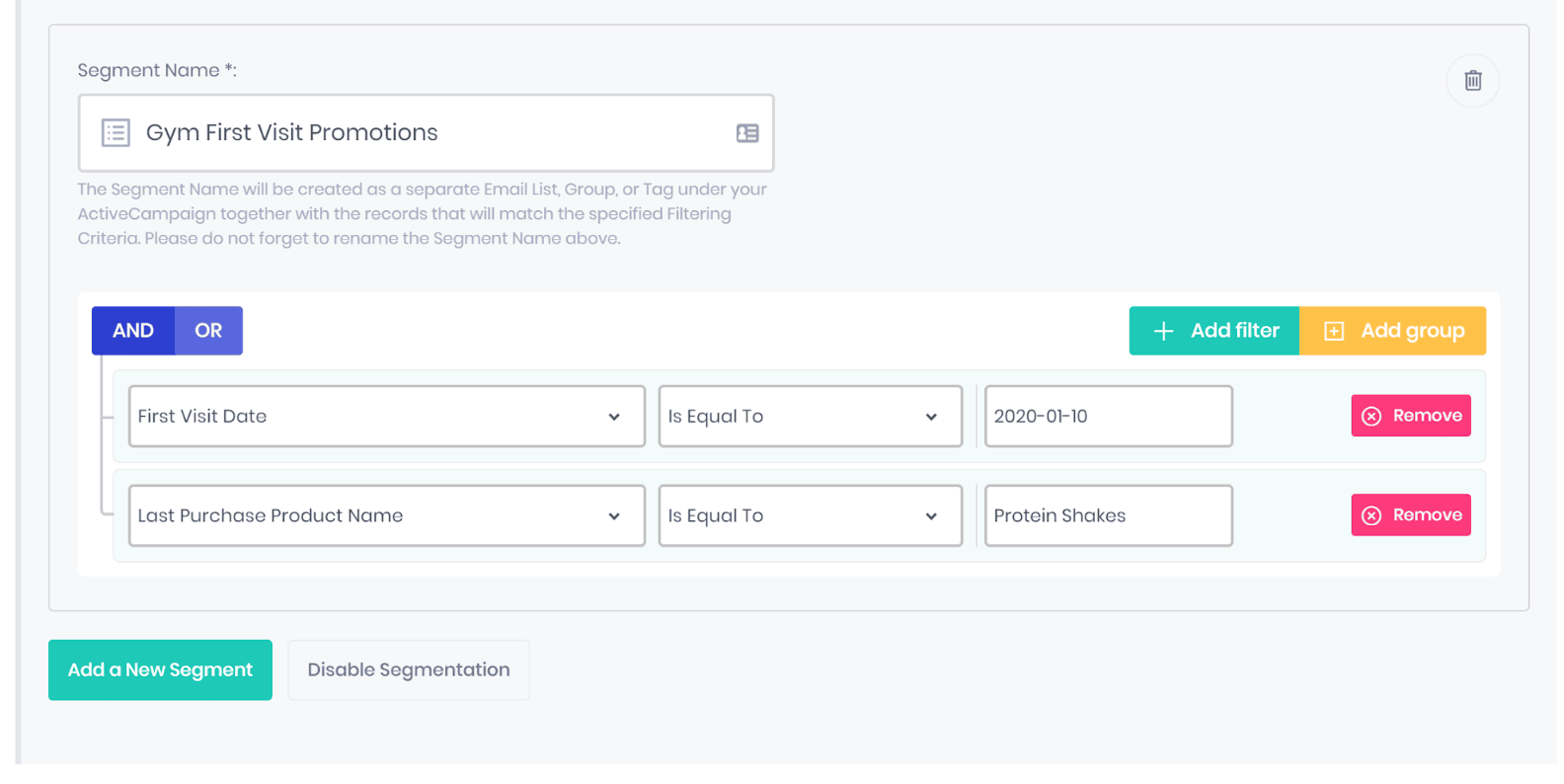 Filtering and Segmentation