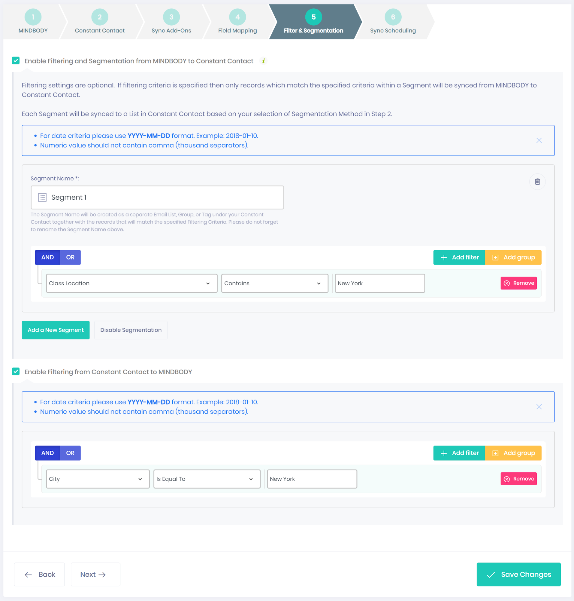 Filtering and Segmentation