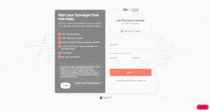 Google Auth Signup Page