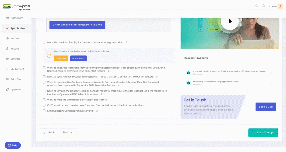 Campaign Responses from Constant Contact to Dynamics CRM.