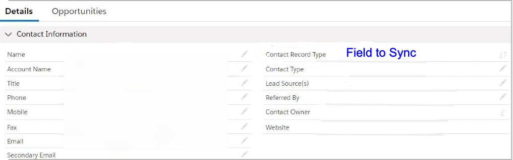 Salesforce Contact Record type Field