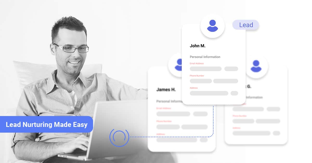 Lead Nurturing Made Easy One click Is All It Takes