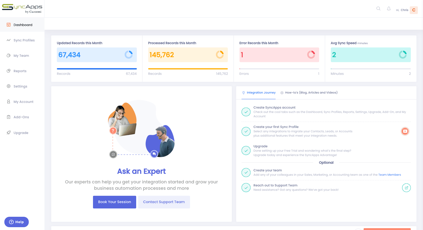 Power Monitors unlimited sync Data