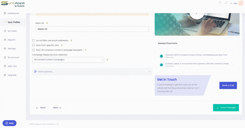 Syncing Campaign Responses is vital to every company, so IIL makes sure this will sync to their Lists in Dynamics 365 in real-time.