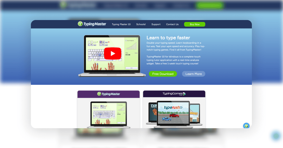 Increase your typing speed with TypeRush