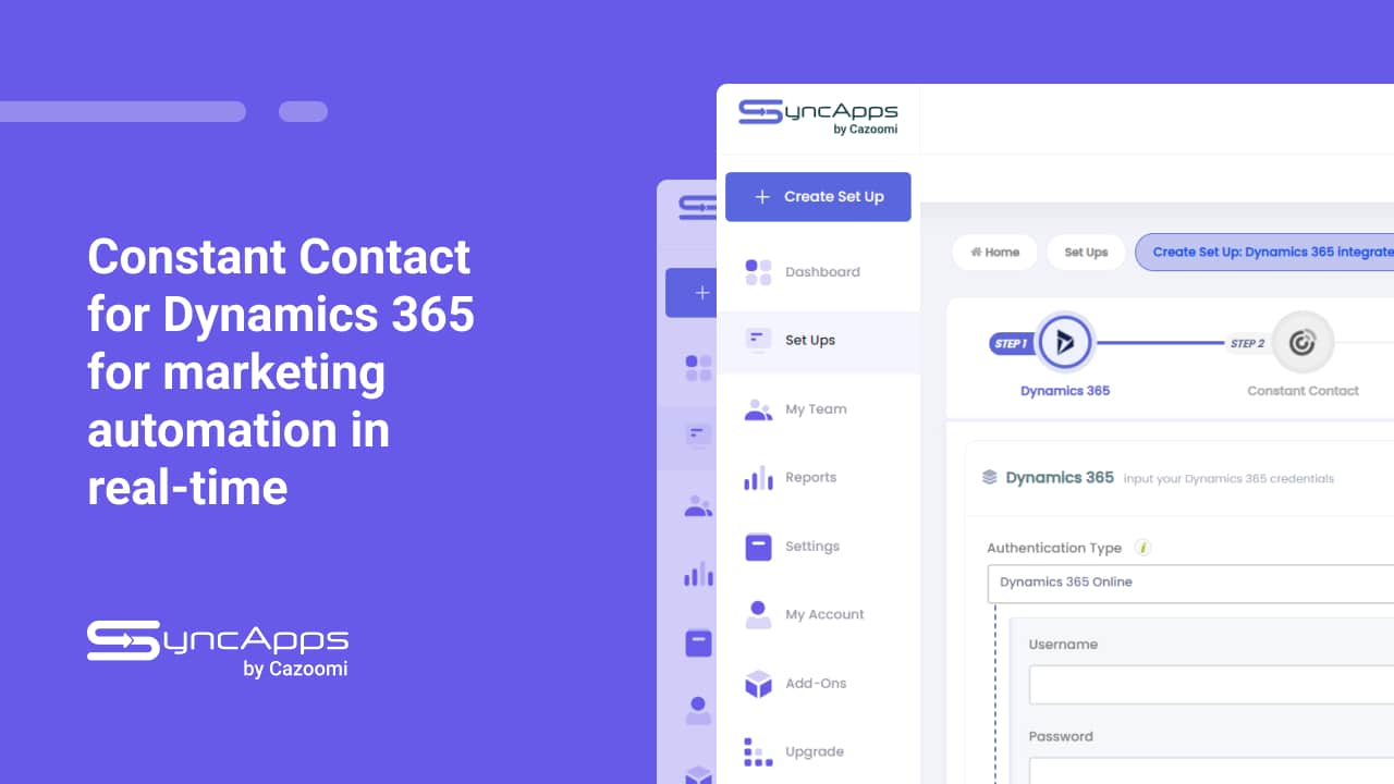 Constant Contact for Dynamics 365 for marketing automation in real-time
