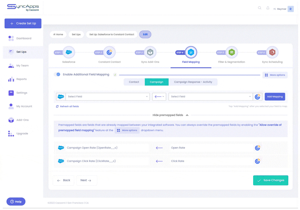 Campaign Open and Click Rates