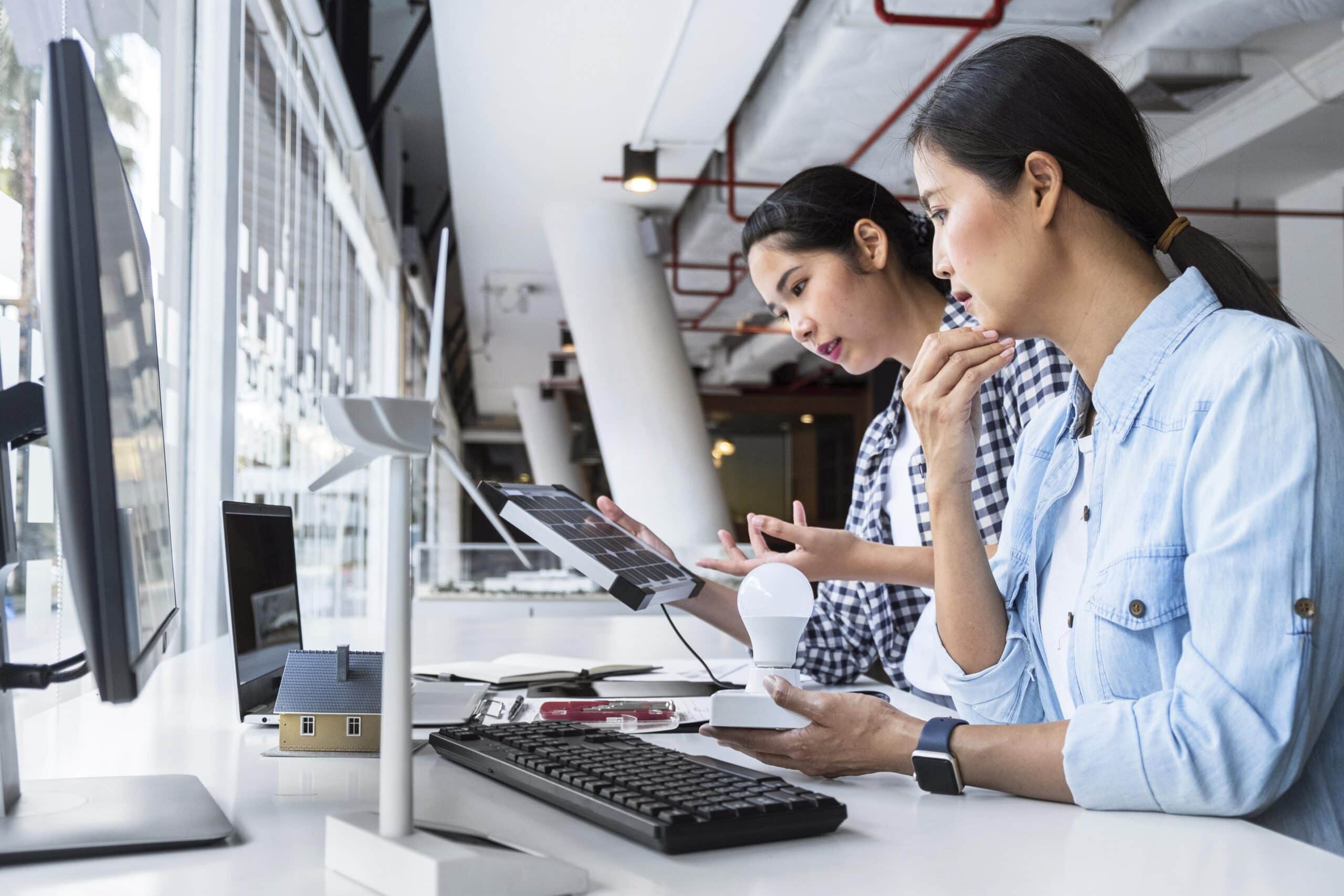 Women working